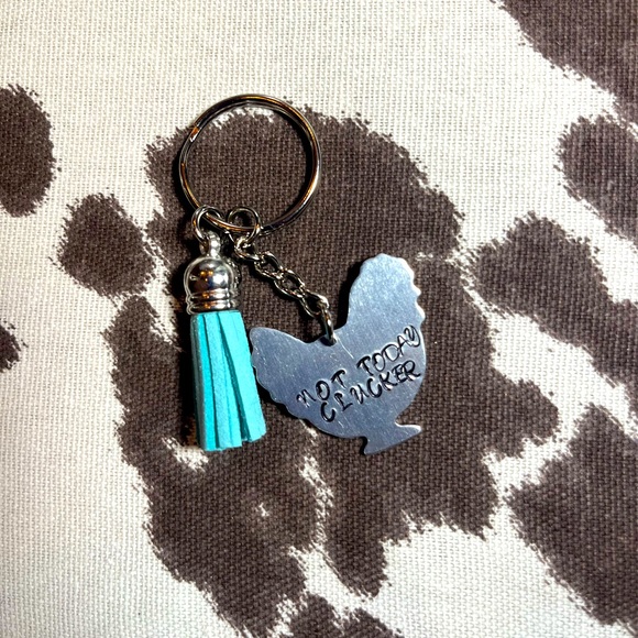 Accessories - Metal Stamp Keychain